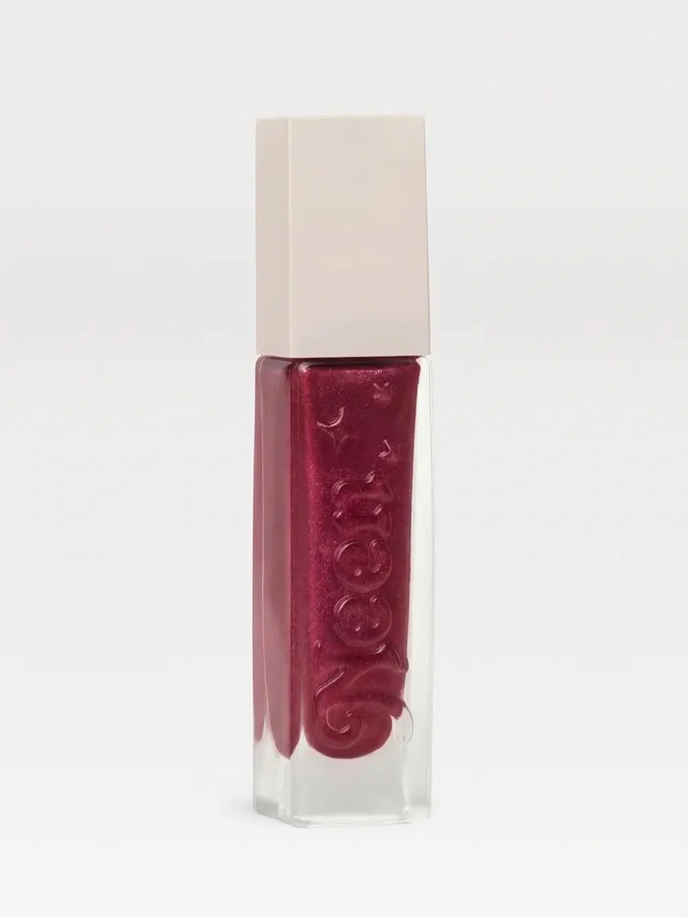 Neen Shimmery Berry Lip Gloss — Deep Raspberry Shine
